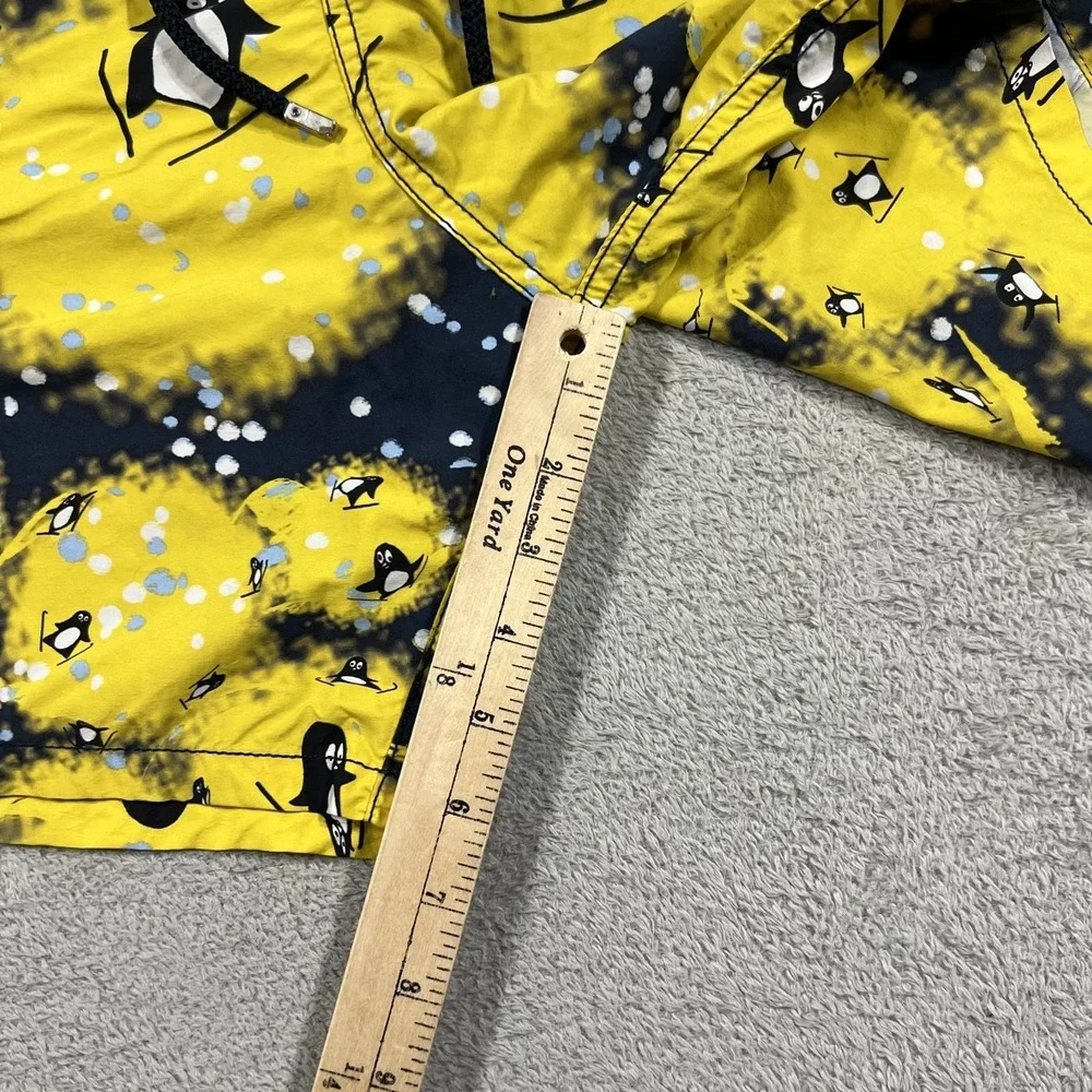Vilebrequin Swim Shorts Mens 2XL Ski Penguin Print Lined Beach